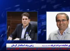 افتتاح چند پروژه در شهرستان های رابر و ارزوئیه با حضور نماینده و استاندار کرمان -ویدیو