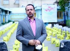 کمک های رمضانی مرکز نیکوکاری “بصیر” برای همسایگان نیازمند   فیلم