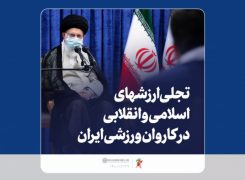 فیلم نوشت | تجلی ارزشهای اسلامی و انقلابی در کاروان ورزشی ایران -ویدیو