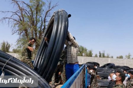 آغاز پروژه آبرسانی به ۱۰ روستای ریگان در قالب طرح مرد میدان شهید حاج قاسم سلیمانی