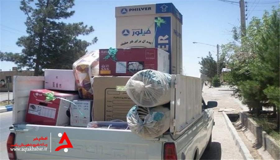 اهدا 570 فقره جهیزیه به زوج‌های جوان تحت حمایت کمیته امداد استان کرمان