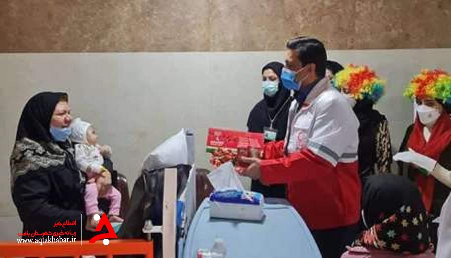 برنامه های یلدانه هلال احمر کرمان برای 150 کودک بیمار در افضلی پور
