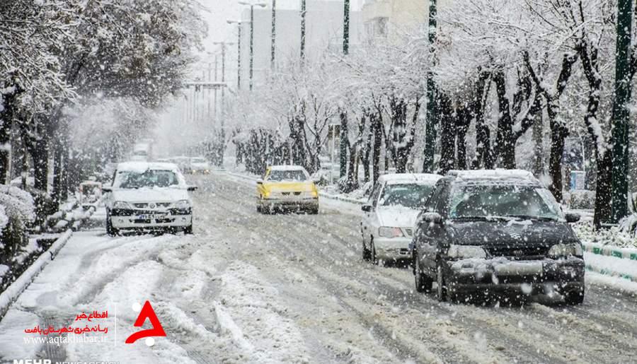 پیش‌بینی بارش برف و هشدار یخبندان در کرمان