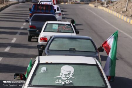 برگزاری مراسم ۲۲بهمن به صورت خودرویی در کرمان + مسیر راهپیمایی -اقطاع خبر