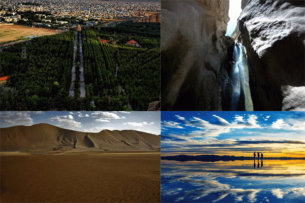 چشم نوازی بلندترین تپه های ماسه‌ای دنیا در دل کویر/ شهر ملی فیروزه با «بولیوی ایران» میزبان گردشگران خواهد بود