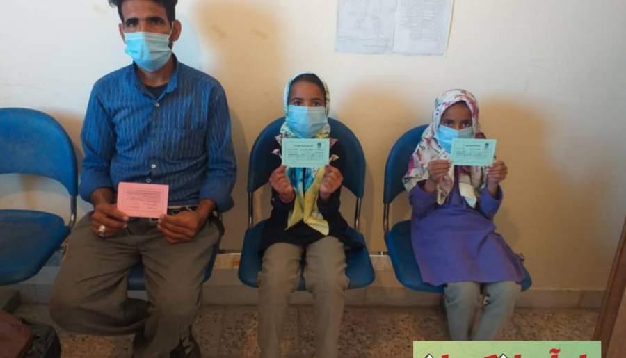 شتاب واکسیناسیون کرونا در شهرستان ارزوئیه
