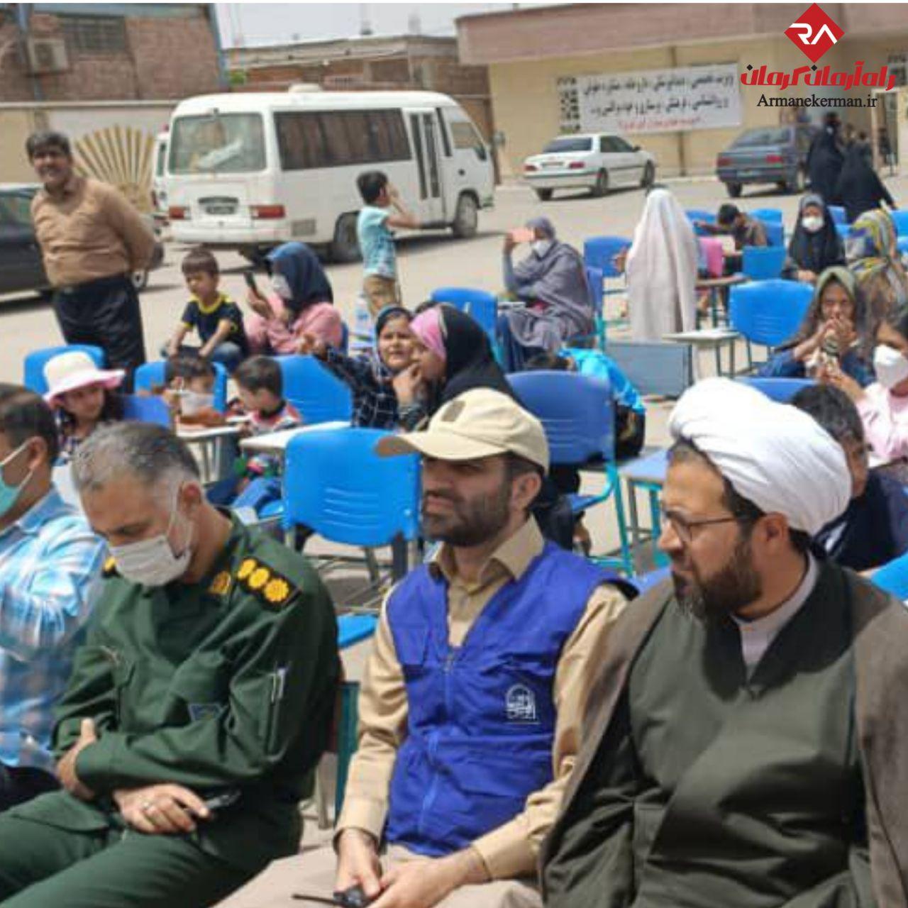 اردوی جهادی پزشکی درمانی موسسه خیریه کوی شیرین با همکاری ناحیه مقاومت بسیج امیرالمومنین (ع)شهرستان کرمان