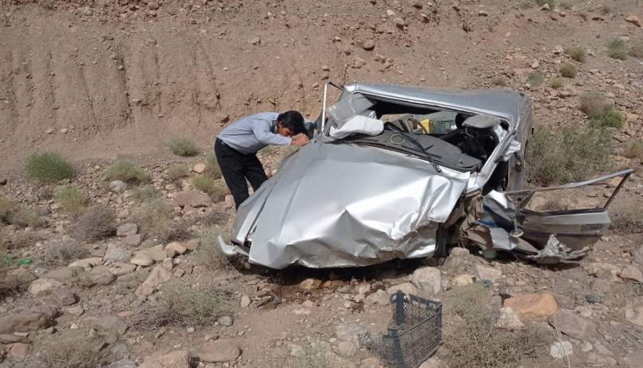 هفت کشته و زخمی در حادثه سقوط خودرو به دره
