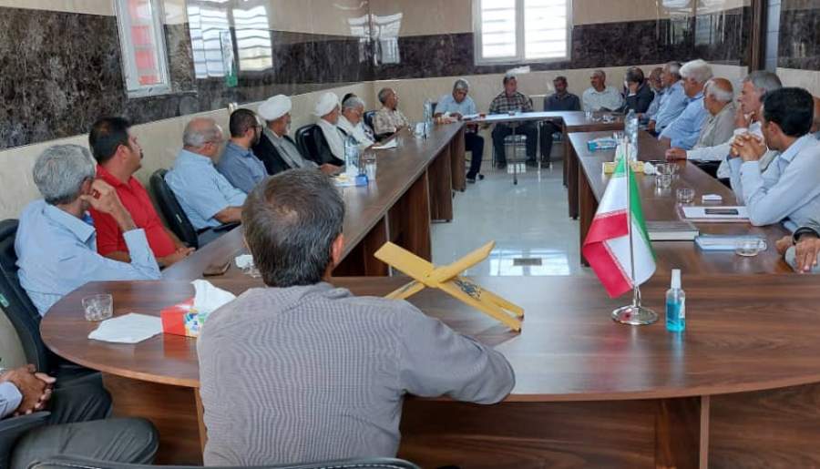 تشکبل شورای تامین و  توزیع آب کشاورزی در شهداد