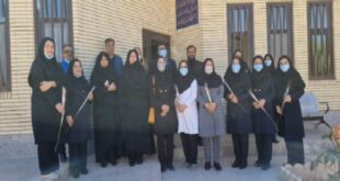 بازدید معاون بهداشتی دانشگاه علوم پزشکی کرمان از خانه های بهداشت زرند