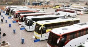 تامین بیش از یکصد دستگاه اتوبوس جهت حمل و‌نقل راحت‌تر زائران اربعین حسینی