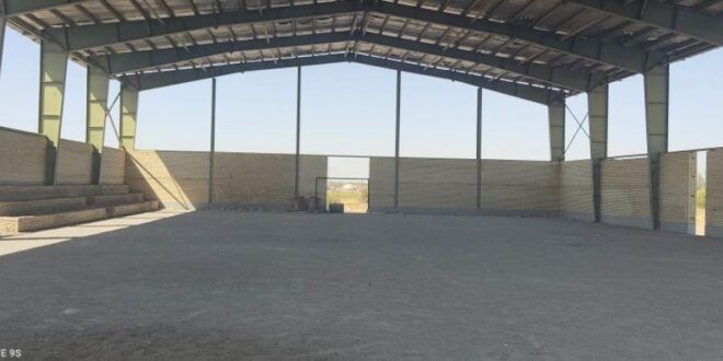 تخصیص اعتبار کامل برای تکمیل سالن ورزشی حسین آباد زهکلوت