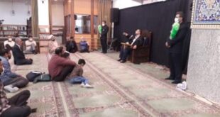گرامیداشت شهدای حادثه تروریستی شاهچراغ در مسجد امام حسین کرمان برگزار شد