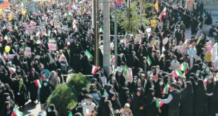 ملت ایران با حضور در یوم الله ۱۳ آبان حمایت از آرمان های انقلاب را نشان دادند