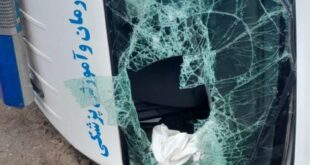پنج مجروح در دو حادثه رانندگی شهرستان رابر