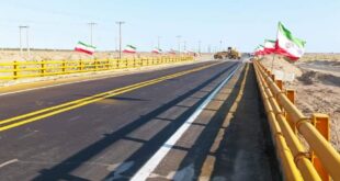افتتاح پل توکل آباد ریگان که طی 4 ماه ساخته شده است