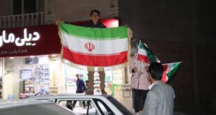 کارناوال شادی مردم فاریاب در پی برد تیم ملی ایران در مقابل ولز