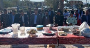 جشنواره غذا به مناسبت هفته بسیج در ارزوئیه برگزار شد