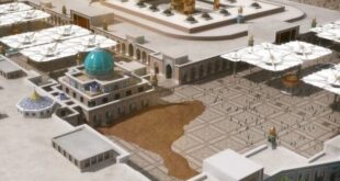 ساخت گنبد تل زینبیه در کرمان
