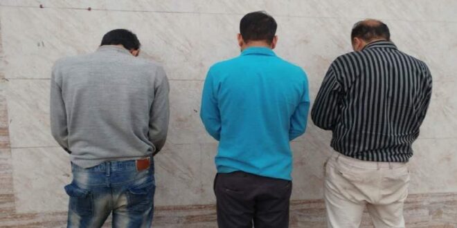 سارقان سیم برق و کابل مخابراتی زرند دستگیر شدند