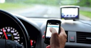 استفاده از تلفن همراه حین رانندگی خطرآفرین است