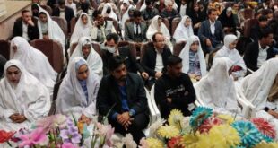 جشن ازدواج آسان 40 زوج در کهنوج برگزار شد