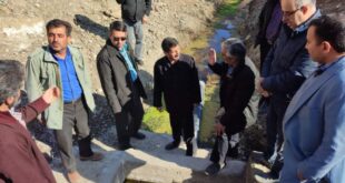 بازدید رئیس سازمان جهادکشاورزی استان از طرح‌های کشاورزی راور