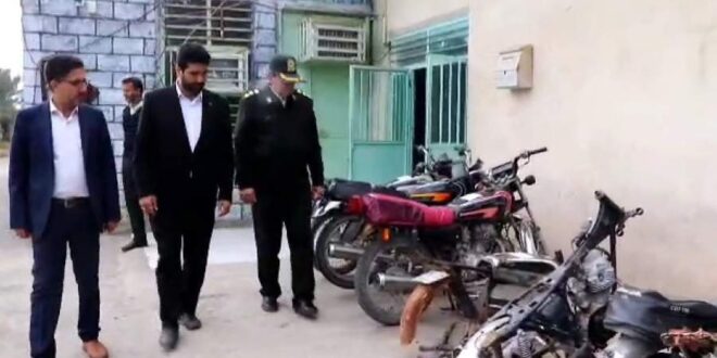 ۱۶دستگاه موتور سیکلت سرقتی در فاریاب کشف شد