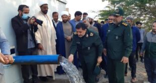 بهره‌مندی ۲۹ هزار نفر از مردم روستاهای عنبرآباد از آب شرب