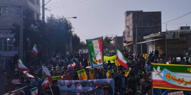 بزرگداشت سالروز پیروزی انقلاب اسلامی در قلعه گنج
