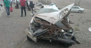 تصادف در جنوب کرمان چهار کشته برجا گذاشت