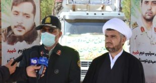 ارسال کمک‌های پلیس کرمان به مناطق زلزله زده
