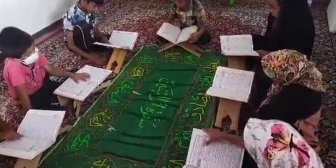 جزء خوانی قرآن توسط دهه هشتادی‌ها و نودی‌ها، در دهکهان