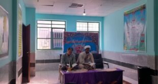 نشست حضوری با موضوع اهمیت دوستی با خدا در مدرسه دخترانه حجاب عنبرآباد برگزار شد