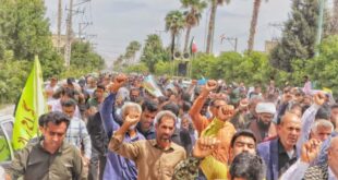 خروش مردم فاریاب در دفاع از ملت مظلوم فلسطین
