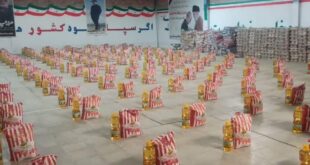 توزیع ۲ هزار بسته معیشتی بین نیازمندان فهرج‌ در آستانه‌ی عیدفطر