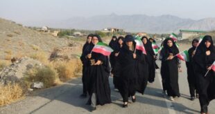 کوهپیمایی بسیجیان کهنوجی به مناسبت گرامیداشت حماسه سوم خرداد
