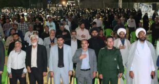 مراسم ارتحال امام خمینی (ره) در عنبرآباد