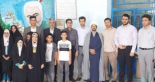آئین افتتاحیه دارالقرآن و کانون فرهنگی امام خمینی(ره) ویژه پسران درکهنوج