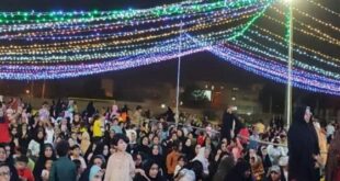 جشن بزرگ عید غدیرخم در ورزشگاه شهیدمیثم کهنوج برگزار شد
