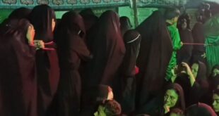 مراسم تعزیه خوانی در شهرستان کهنوج