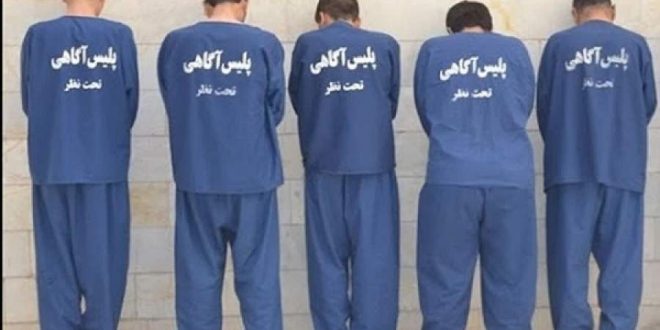 دستگیری عاملان سرقت ۹ تن پسته در شهرستان انار