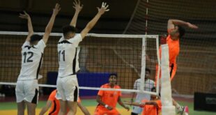 رقابت‌های والیبال لیگ یک برای نوجوانان مس کرمان