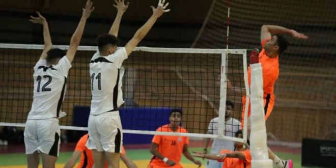 رقابت‌های والیبال لیگ یک برای نوجوانان مس کرمان