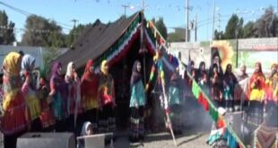 جشن دهه مبارک فجر در مجتمع شبانه‌ عشایر کهنوج