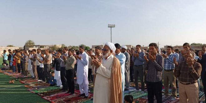 نماز عید فطر در رودبار جنوب برگزار شد