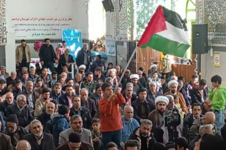 حمایت بردسیری‌ها از پیروزی مردم غزه