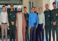 دیدار جانشین سپاه قلعه‌گنج با رئیس آموزش و پرورش