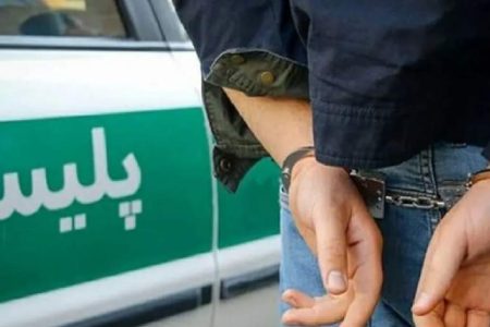 دستبند پليس کهنوج بر دست قاتل فراری