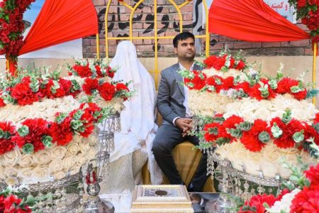 آغاز زندگی زوج رودباری در کنار شهدای گمنام